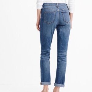 J Crew Slim Boyfriend jeans raw dropped hem